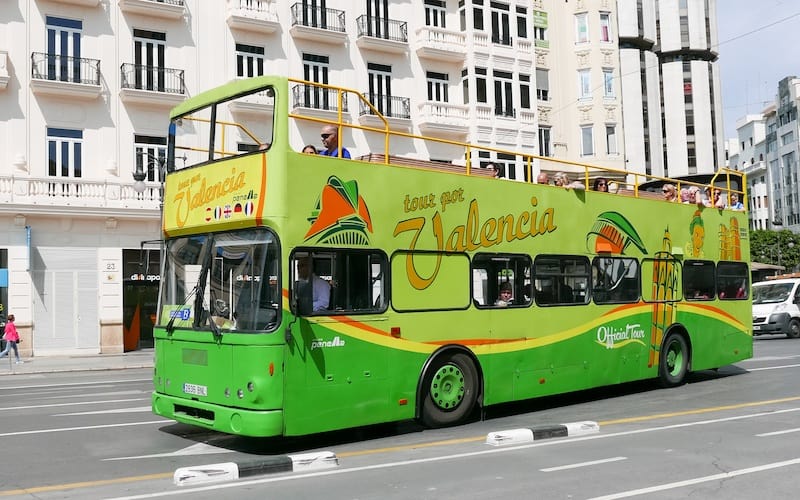Tour por Valencia : bus à arrêts multiples