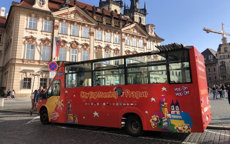 Hop-on / Hop-off Prag: City Sightseeing