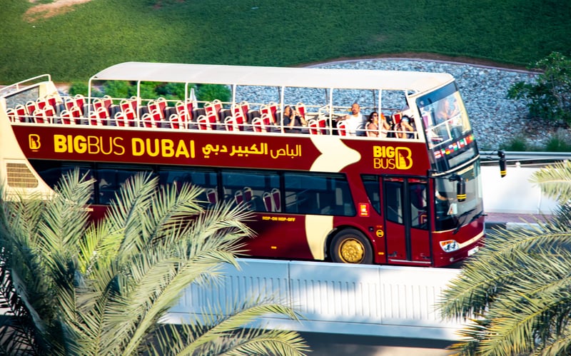 Salita/discesa da Dubai: Big Bus