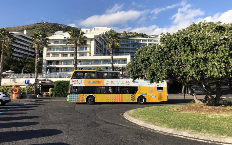 Bus à arrêts multiples à Funchal