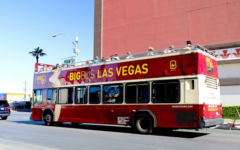 Billet à arrêts multiples Las Vegas : Big Bus