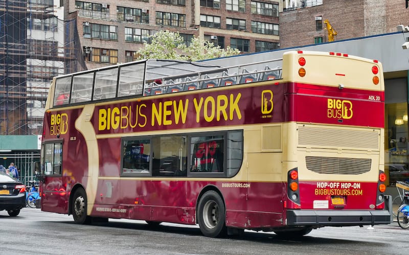 Hop-on/hop-off Nova Iorque: Big Bus